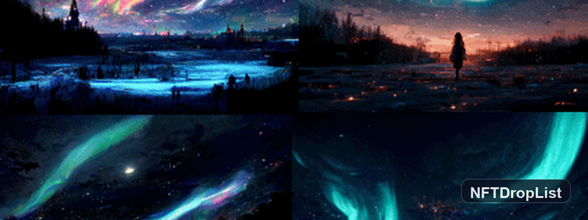 Aurora NFT ART NFT Collection Banner