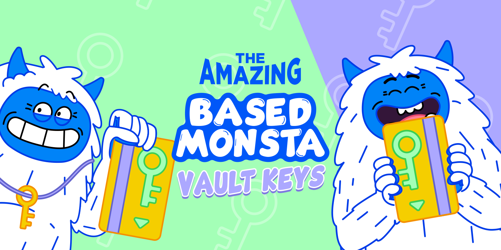Based Monstas' "Keys to the Vault" NFTs