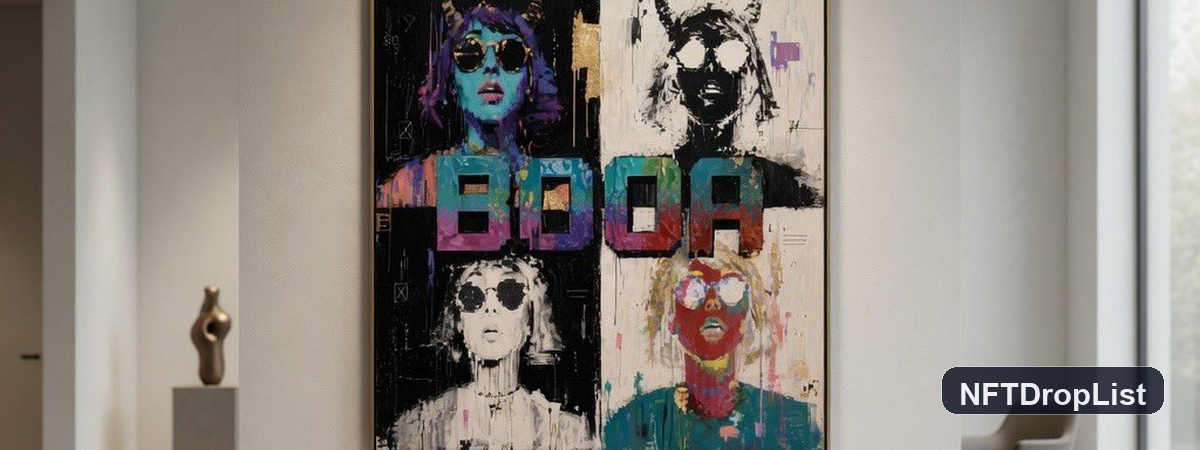 BOOA - Born On-chain Owned Agents NFT Collection Banner