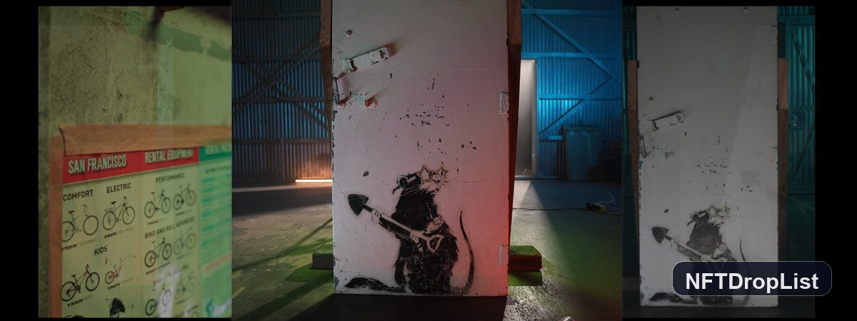 Famous City Rat Go NFT Collection Banner