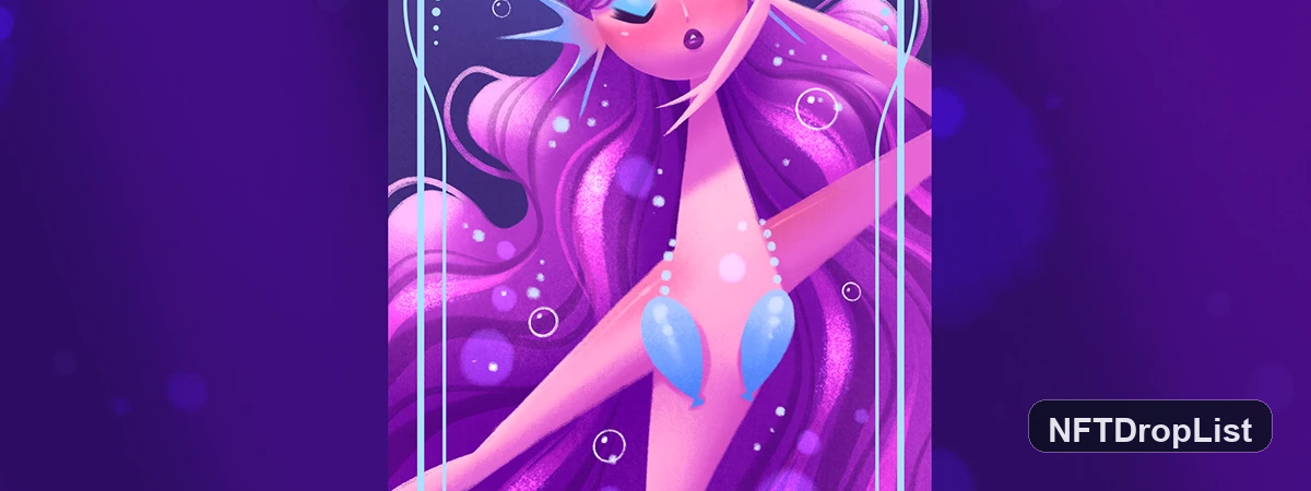 Like a Mermaid NFT Collection Banner
