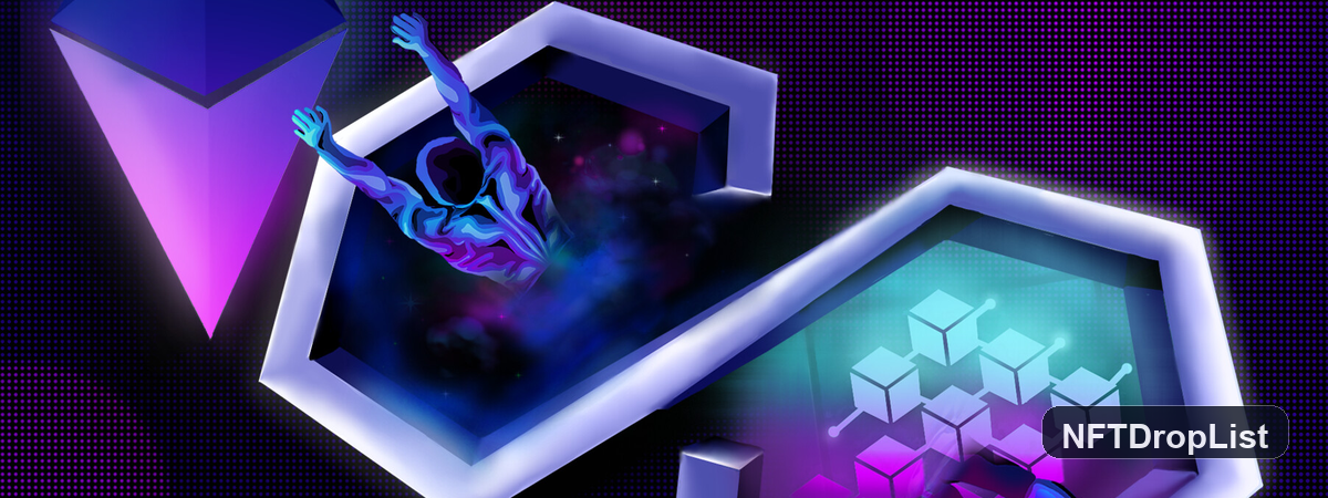 Polygon Glitch Vanguard NFT Collection Banner