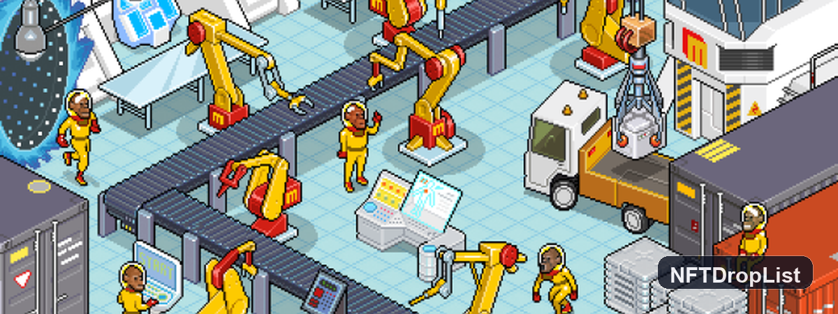 Robot Factory NFT Collection Banner