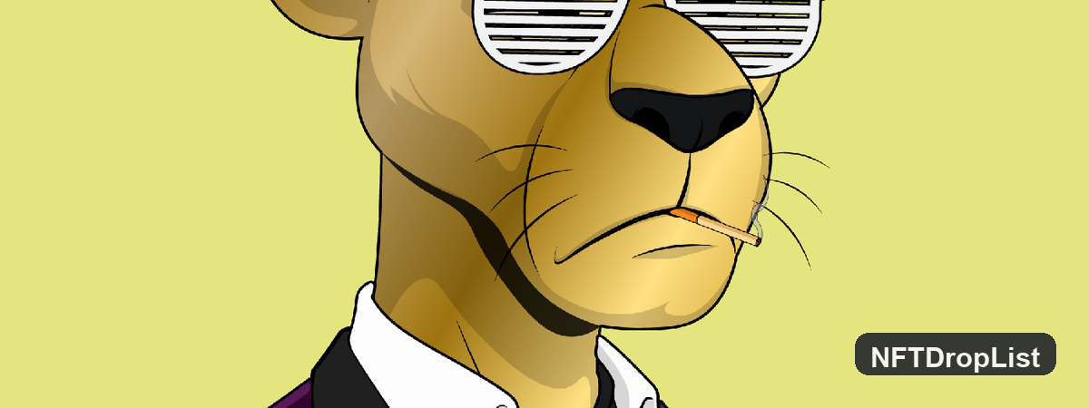 Smug Panther Jet Club NFT Collection Banner