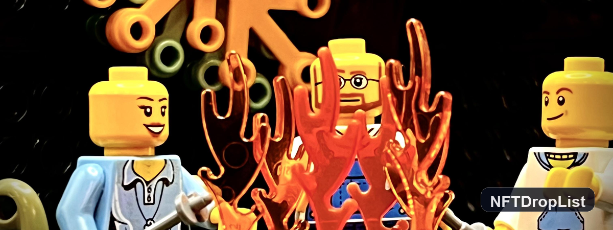 This Lego is Fire NFT Collection Banner
