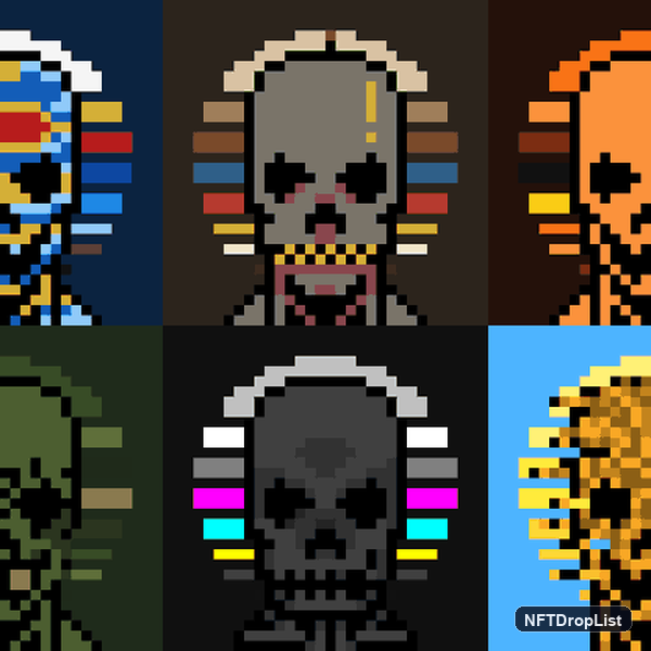 1337 Skulls NFT Logo