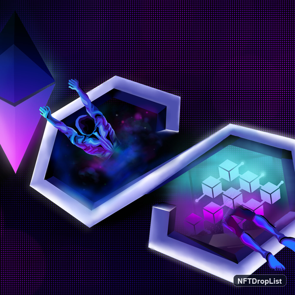 Polygon Glitch Vanguard NFT Logo