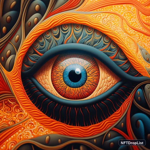 The Odyssey: Eye Candy NFT Logo