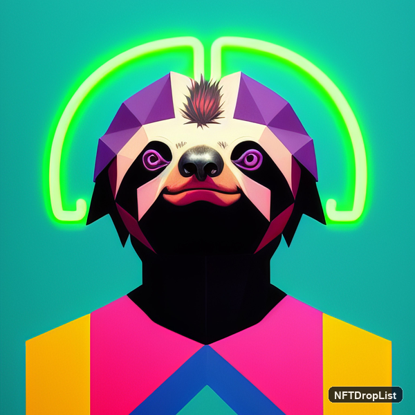 Trendy Sloth Club NFT Logo